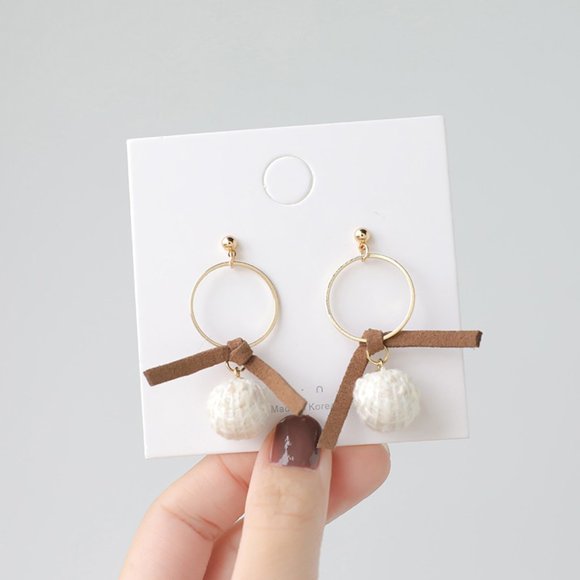 ♠️ NEW Minimalist simple gold plated Earrings - Picture 1 of 4